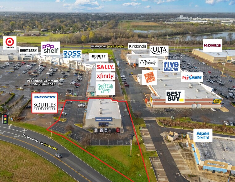 More Photos Of 4301 Pecanland Mall Dr, Monroe Freestanding For Sale