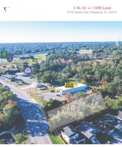 More Photos Of 8175 Scenic Hwy, Pensacola Land For Sale