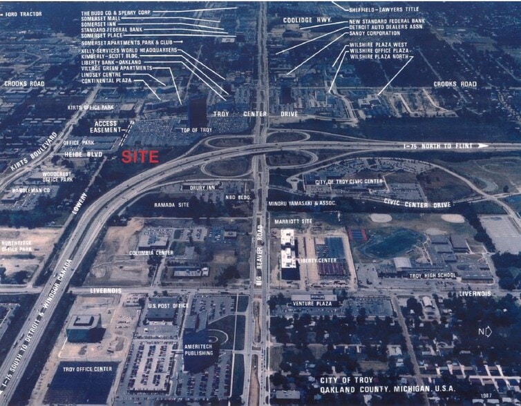 More Photos Of Big Beaver and I-75, Troy Land For Sale