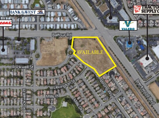 Primary Photo Of SEC Balfour and Armstrong Roads, Brentwood Land For Sale