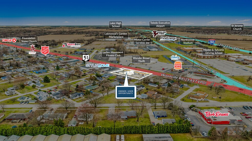 More Photos Of 4101 Woodville Rd, Northwood Service Station For Sale