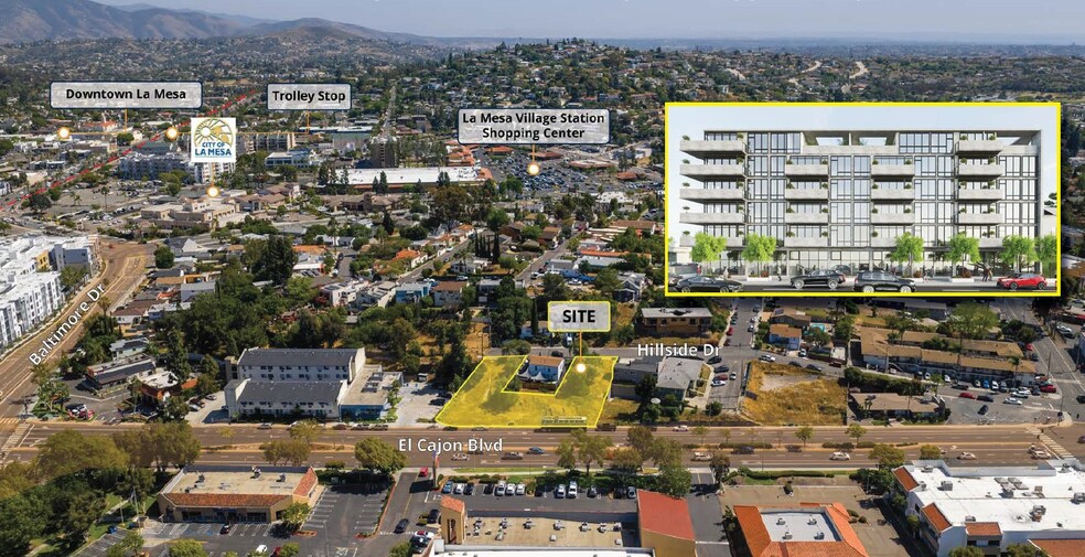 Primary Photo Of 7917 El Cajon Blvd, La Mesa Land For Sale