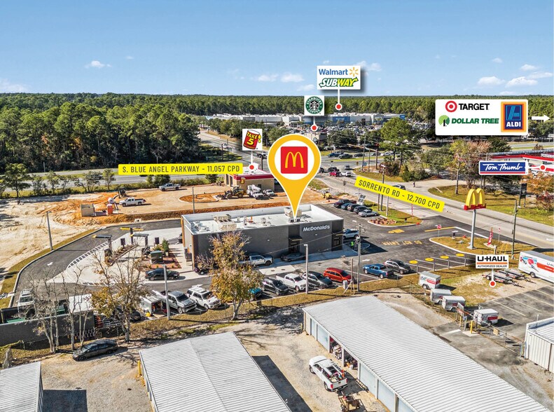 More Photos Of 10291 Sorrento Rd, Pensacola Fast Food For Sale