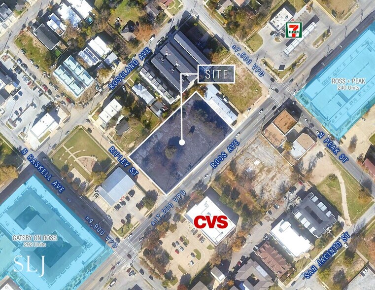 More Photos Of 4201 Ross Ave, Dallas Land For Lease