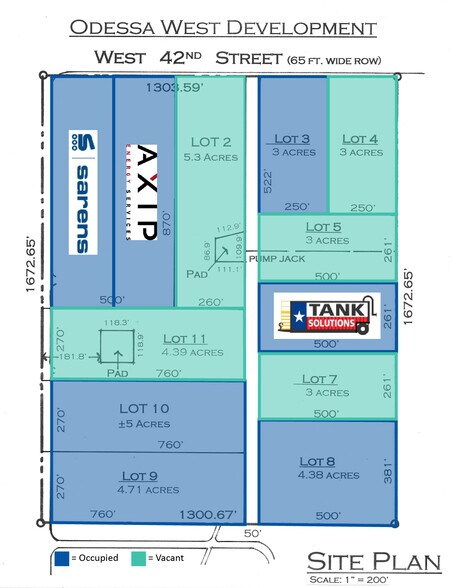 More Photos Of TBD Lot 4 W 42nd St, Odessa Warehouse For Lease