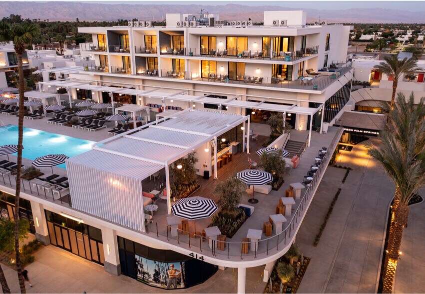 More Photos Of 414 N Palm Canyon Dr, Palm Springs Hotel For Lease