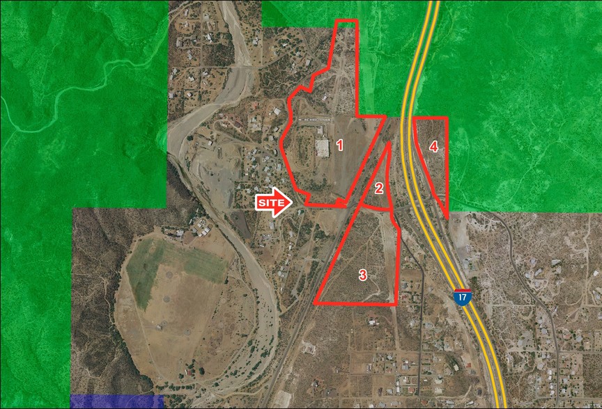 Primary Photo Of I-17 & Coldwater Canyon Road, Black Canyon City Land For Sale