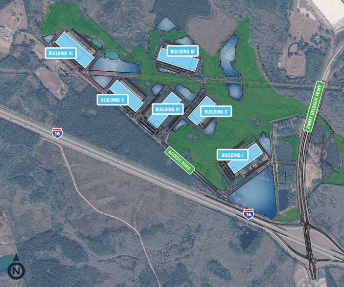 More Photos Of NWC Jimmy Deloach Parkway & I-16, Bloomingdale Unknown For Lease