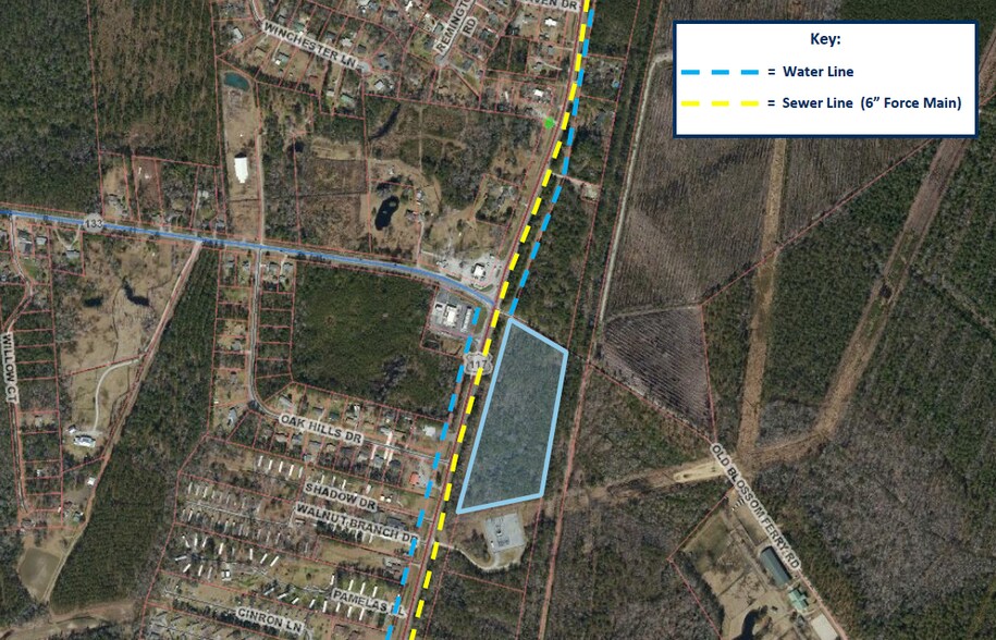 More Photos Of US Hwy 117 & NC Hwy 133, Rocky Point Land For Sale