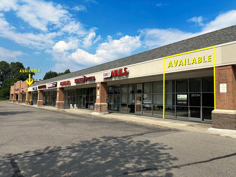 More Photos Of 20732-20758 Pontiac Trail Rd, South Lyon Storefront For Lease