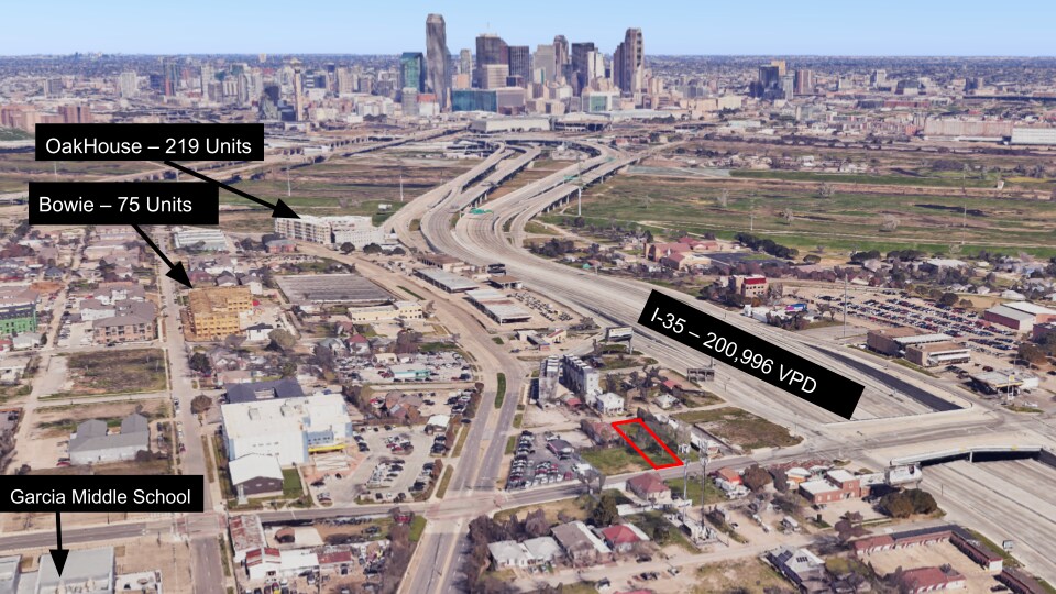Primary Photo Of 911 E 8th St, Dallas Land For Sale