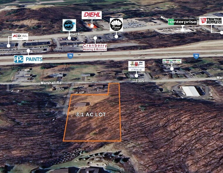 More Photos Of 9112 Marshall Rd, Cranberry Township Land For Sale