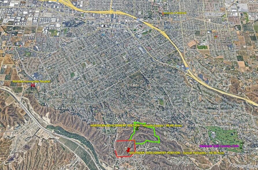 Primary Photo Of Sunset Dr, Redlands Land For Sale