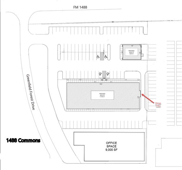More Photos Of 5417 FM 1488 Rd, The Woodlands Freestanding For Lease