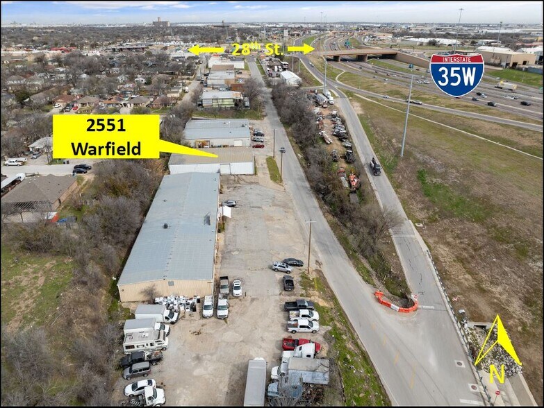 More Photos Of 2551 Warfield St, Fort Worth Warehouse For Lease