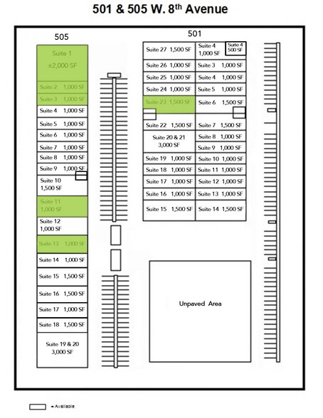 More Photos Of 505 W 8th Ave, Mesa Warehouse For Lease
