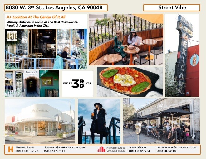 More Photos Of 8030 W 3rd St, Los Angeles Restaurant For Lease