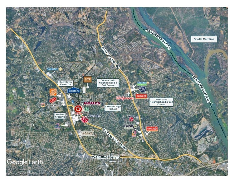 More Photos Of 4301 Evans To Locks Rd, Evans Land For Sale