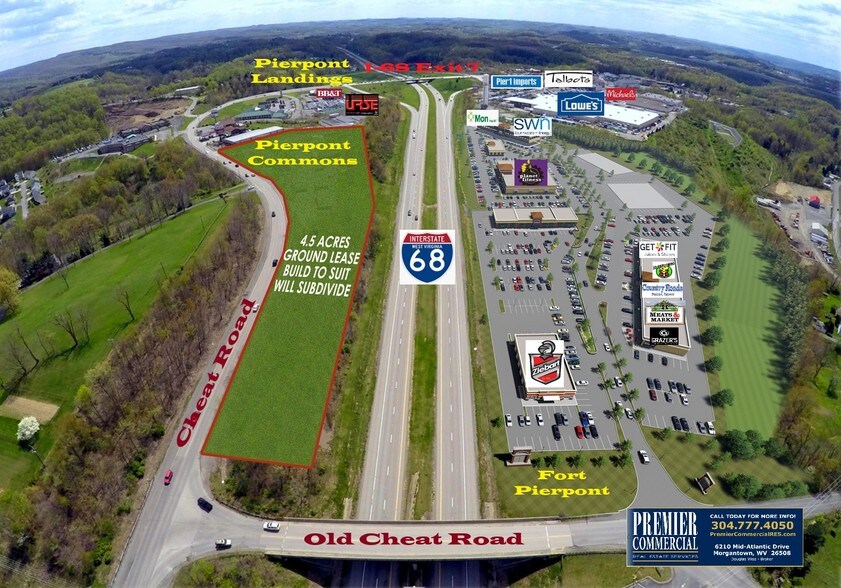Primary Photo Of Cheat Rd @ Old Cheat Road, Morgantown Land For Lease