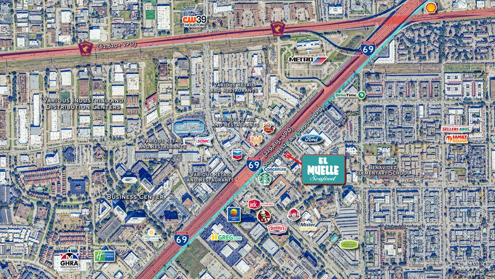 More Photos Of 6501 SW Freeway, Houston Restaurant For Sale