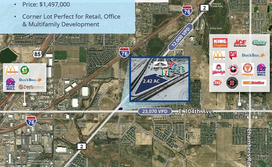 Primary Photo Of 12151 104th Avenue, Commerce City Land For Sale