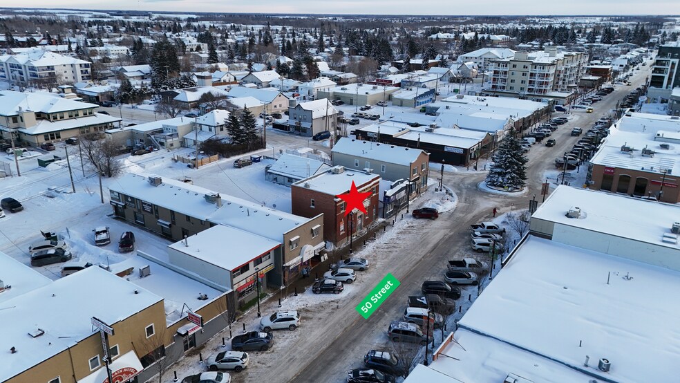 More Photos Of 5011 50 St, Stony Plain Storefront For Sale
