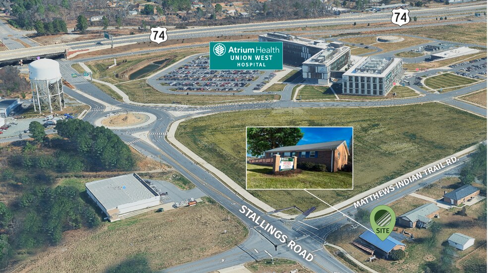 More Photos Of 1328 Stallings Rd, Stallings Office For Lease