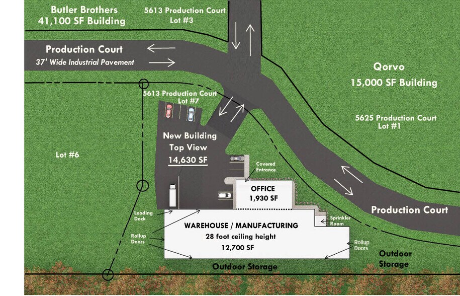 More Photos Of 8015 Thorndike Rd, Greensboro Land For Sale