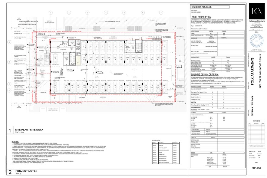 More Photos Of 2455 Polk St, Hollywood Land For Sale