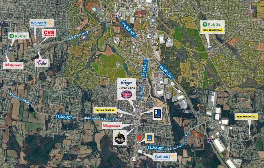 More Photos Of 3427 S Church St, Murfreesboro Land For Lease