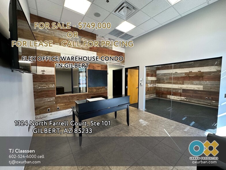 More Photos Of 1324 N Farrell Ct, Gilbert Warehouse For Sale