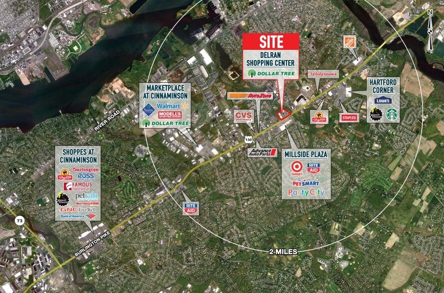 More Photos Of 4037 Route 130, Delran Storefront For Lease