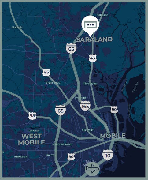More Photos Of 105 Saraland Loop Road, Saraland Land For Sale