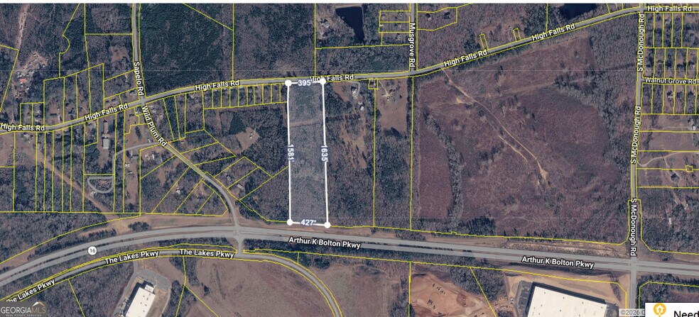 Primary Photo Of 2014 High Falls Rd, Griffin Land For Sale