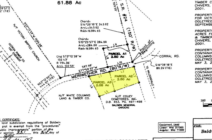 More Photos Of 659-667 Meriwether NW rd, Milledgeville Land For Sale