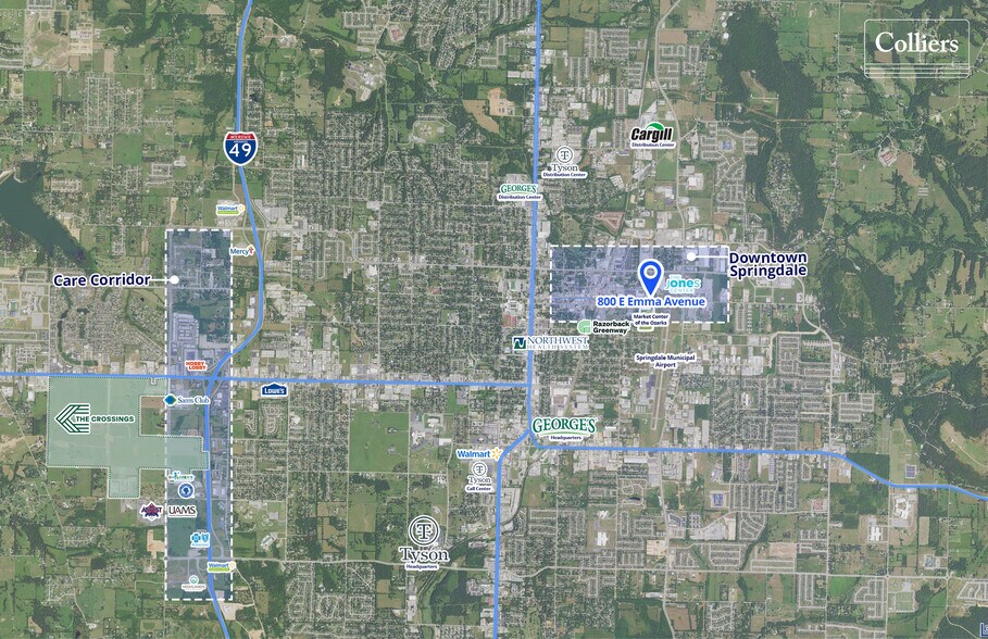 More Photos Of 800 E Emma Ave, Springdale Medical For Lease