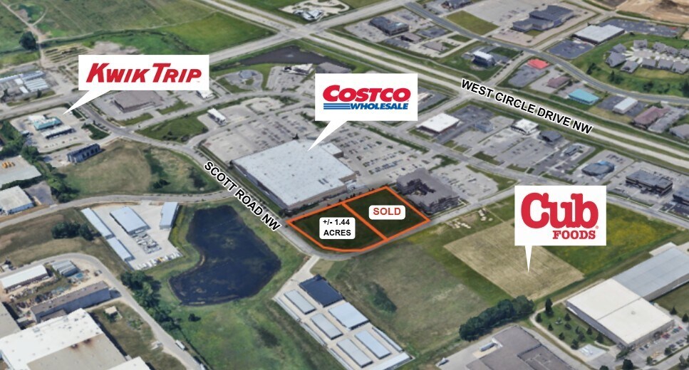 Primary Photo Of 2350 Commerce Dr NW, Rochester Land For Sale