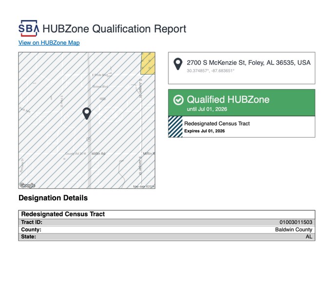 More Photos Of 2700 S McKenzie St, Foley Office Residential For Sale