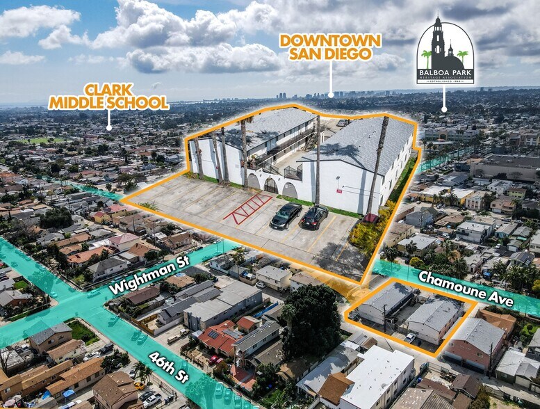 Primary Photo Of 3845-3855 Chamoune Ave, San Diego Apartments For Sale