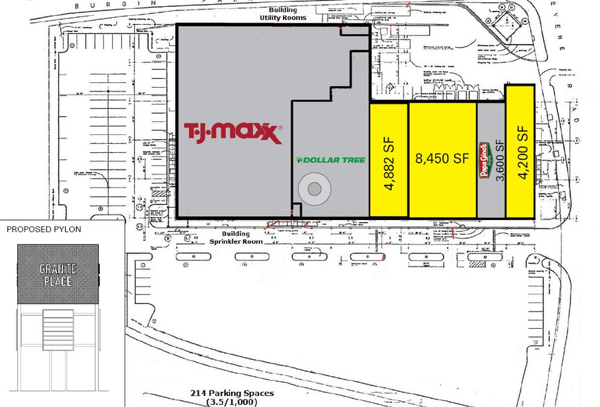 More Photos Of 100 Granite St, Quincy General Retail For Lease