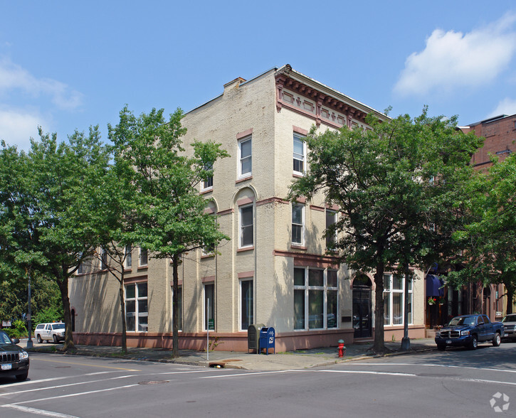 Primary Photo Of 17 1st St, Troy Office For Sale