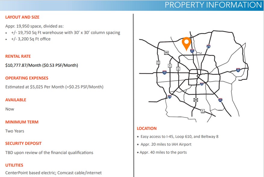 More Photos Of 455-465 W 38th St, Houston Warehouse For Lease
