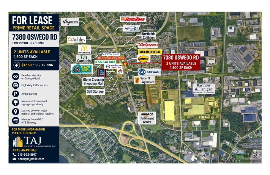 More Photos Of 7380 Oswego Rd, Bayberry Freestanding For Lease