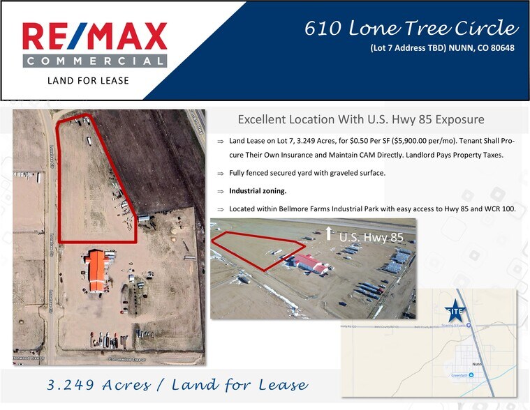 More Photos Of 610 Lone Tree Cir, Nunn Land For Lease