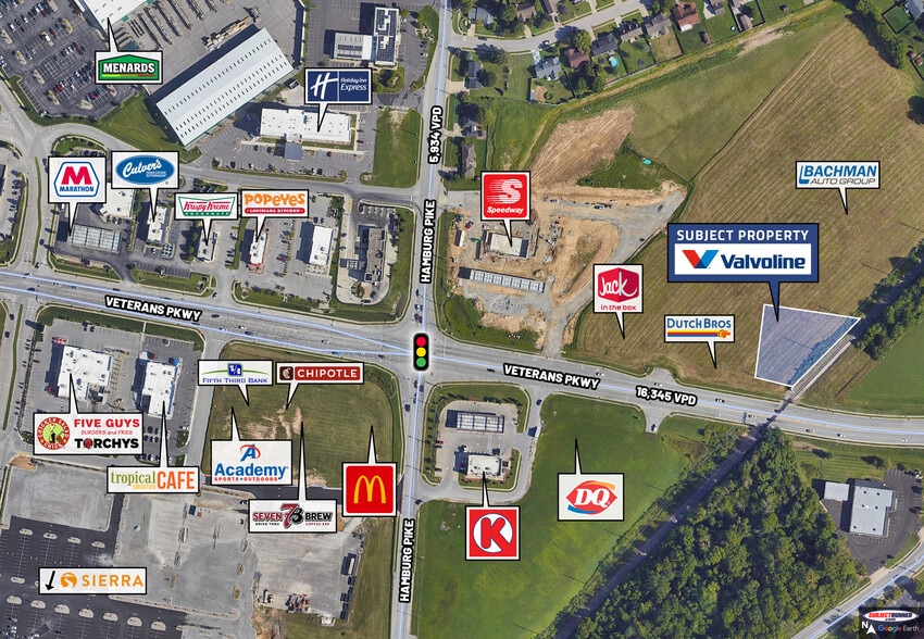 More Photos Of 1771 Veterans Pky, Jeffersonville General Retail For Sale