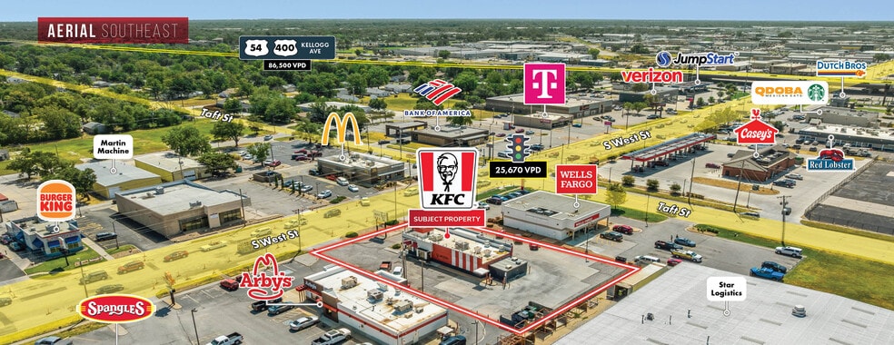 More Photos Of 441 S West St, Wichita Fast Food For Sale