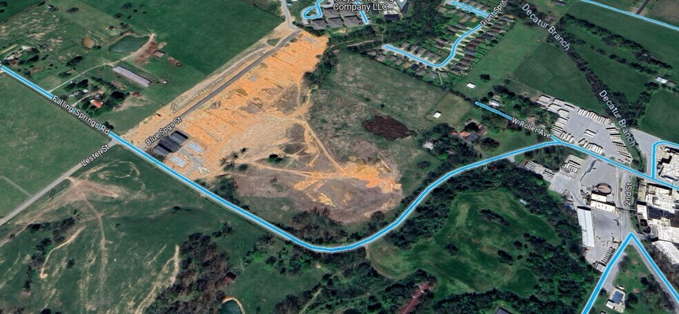 More Photos Of 27.43 Acres on Falling Springs Rd, Decatur Land For Sale