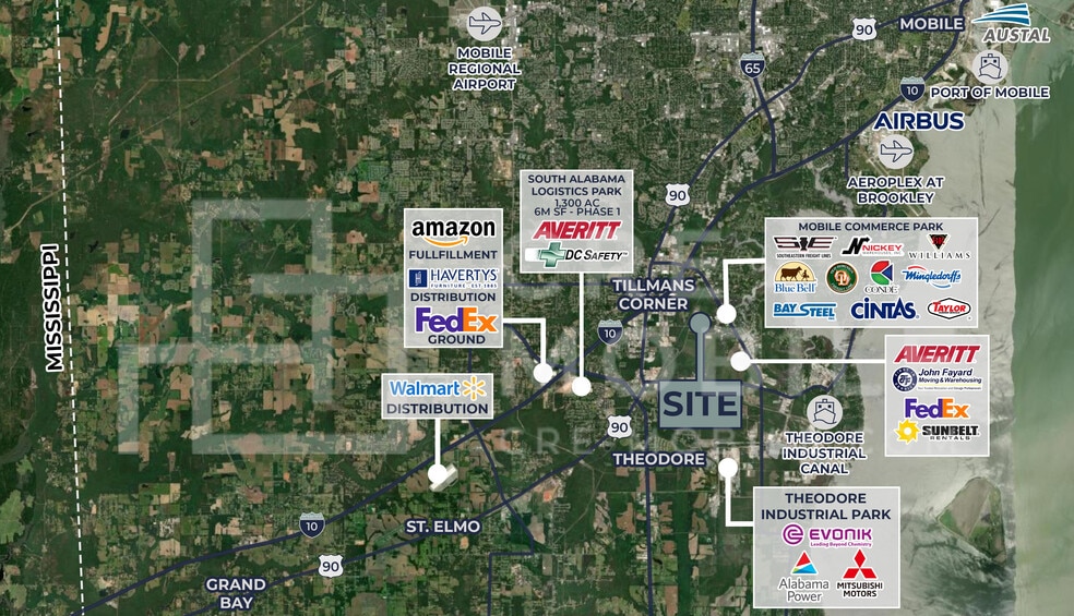 More Photos Of 5672 Commerce Blvd W. blvd, Mobile Industrial For Lease