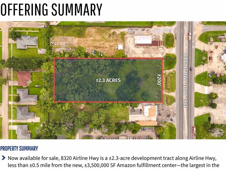 More Photos Of 8320 Airline Hwy, Baton Rouge Land For Sale