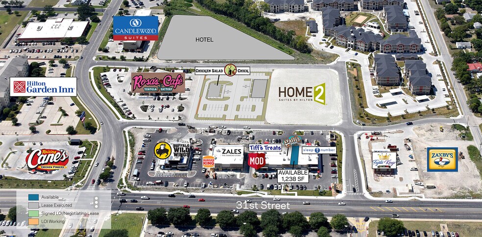 More Photos Of 2102 S 31st St, Temple Storefront For Lease